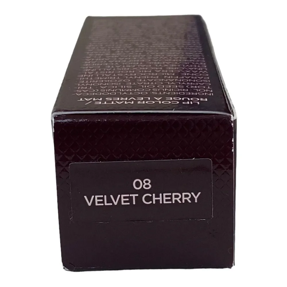 Tom Ford Matte Lipstick 08‎ Velvet Cherry Lip Colour Limited Edition Case NIB